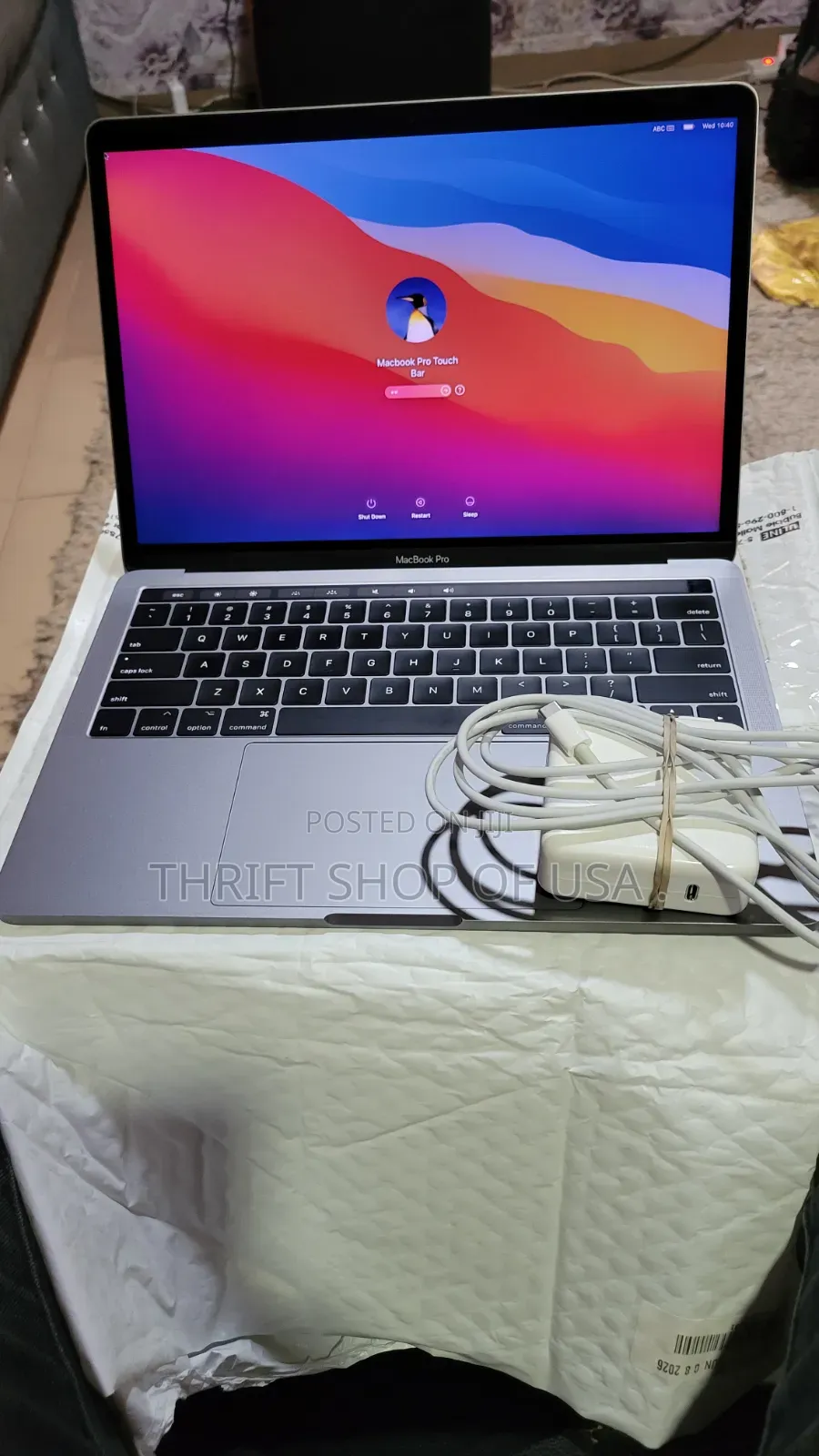 Laptop Apple MacBook Pro 2017 8GB Intel Core i5 SSD 512GB