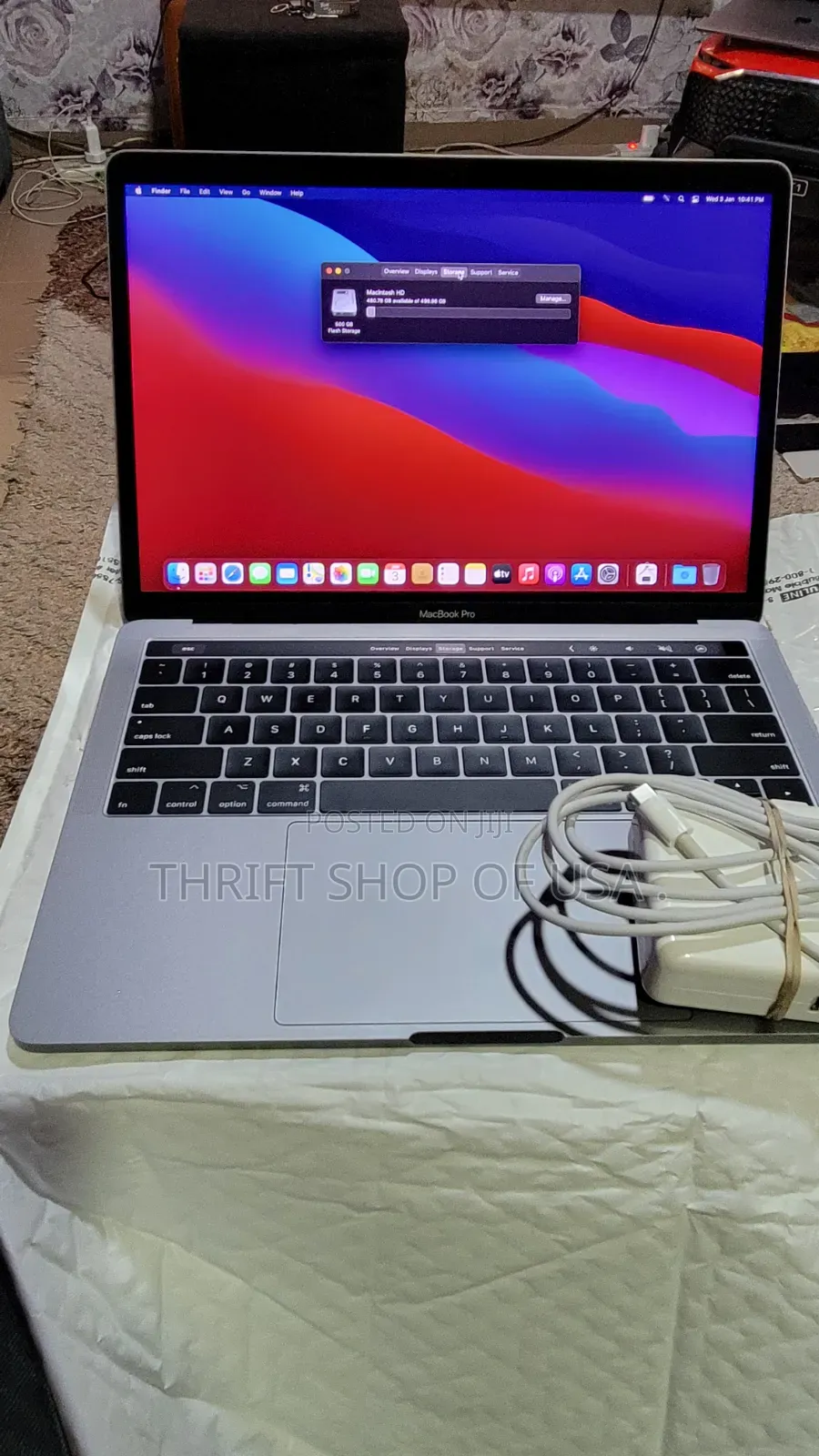 Laptop Apple MacBook Pro 2017 8GB Intel Core i5 SSD 512GB