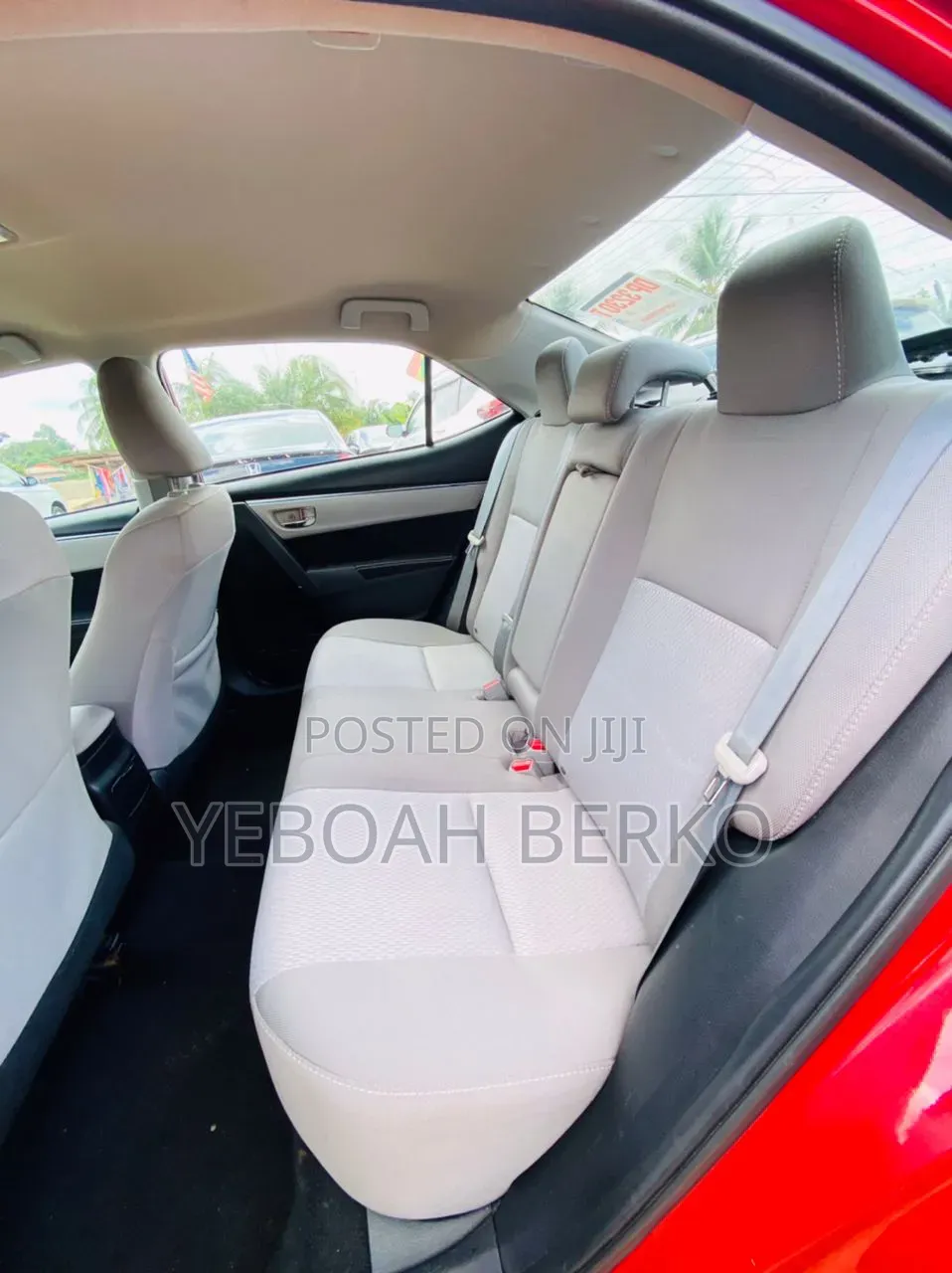 Toyota Corolla 2016 Red