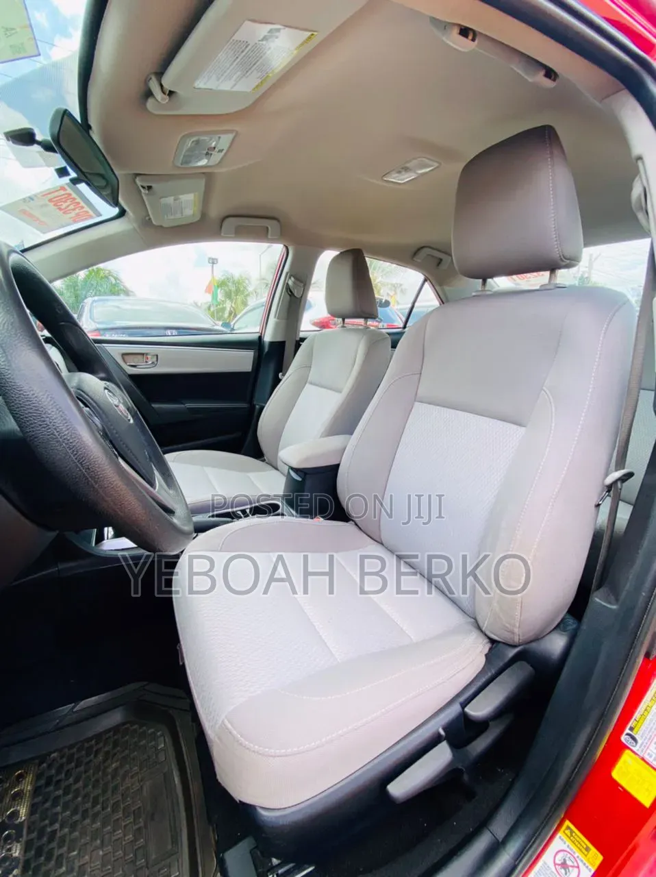 Toyota Corolla 2016 Red