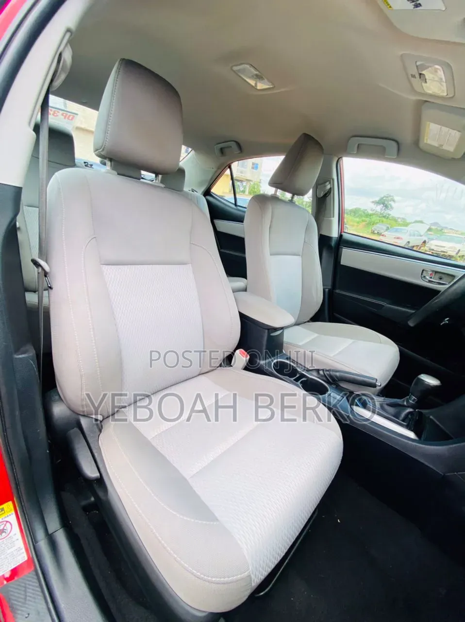 Toyota Corolla 2016 Red