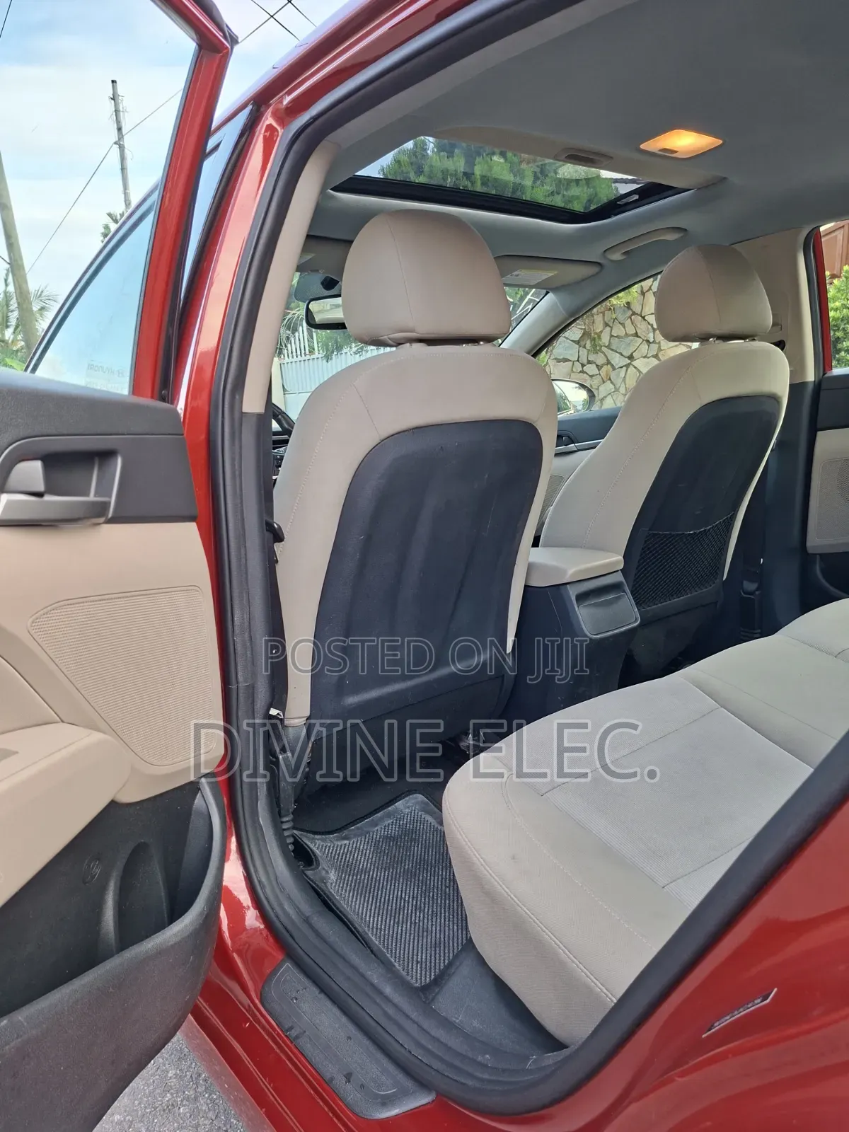 Hyundai Elantra Limited 2018 Red