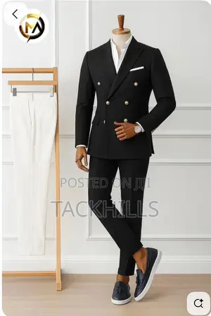 Men Double Breasted Suit