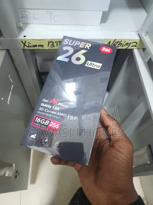 New Itel S26 Ultra 256 GB Black