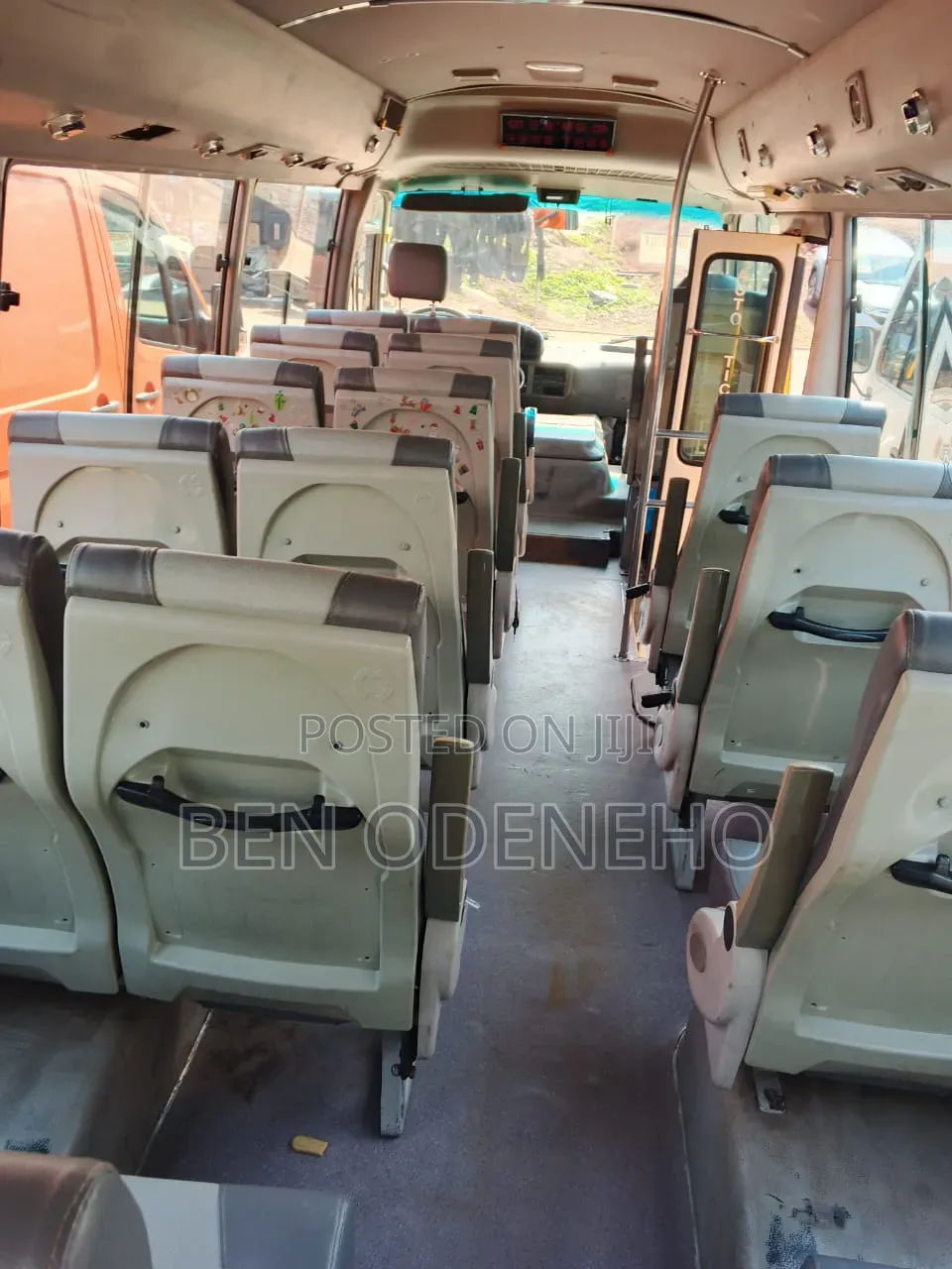 Toyota Coaster 2012 Yellow