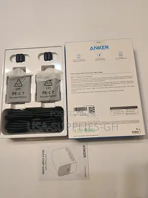 Anker 45w Usb C Fast Phone Charger Block With 5ft Cable From Usa