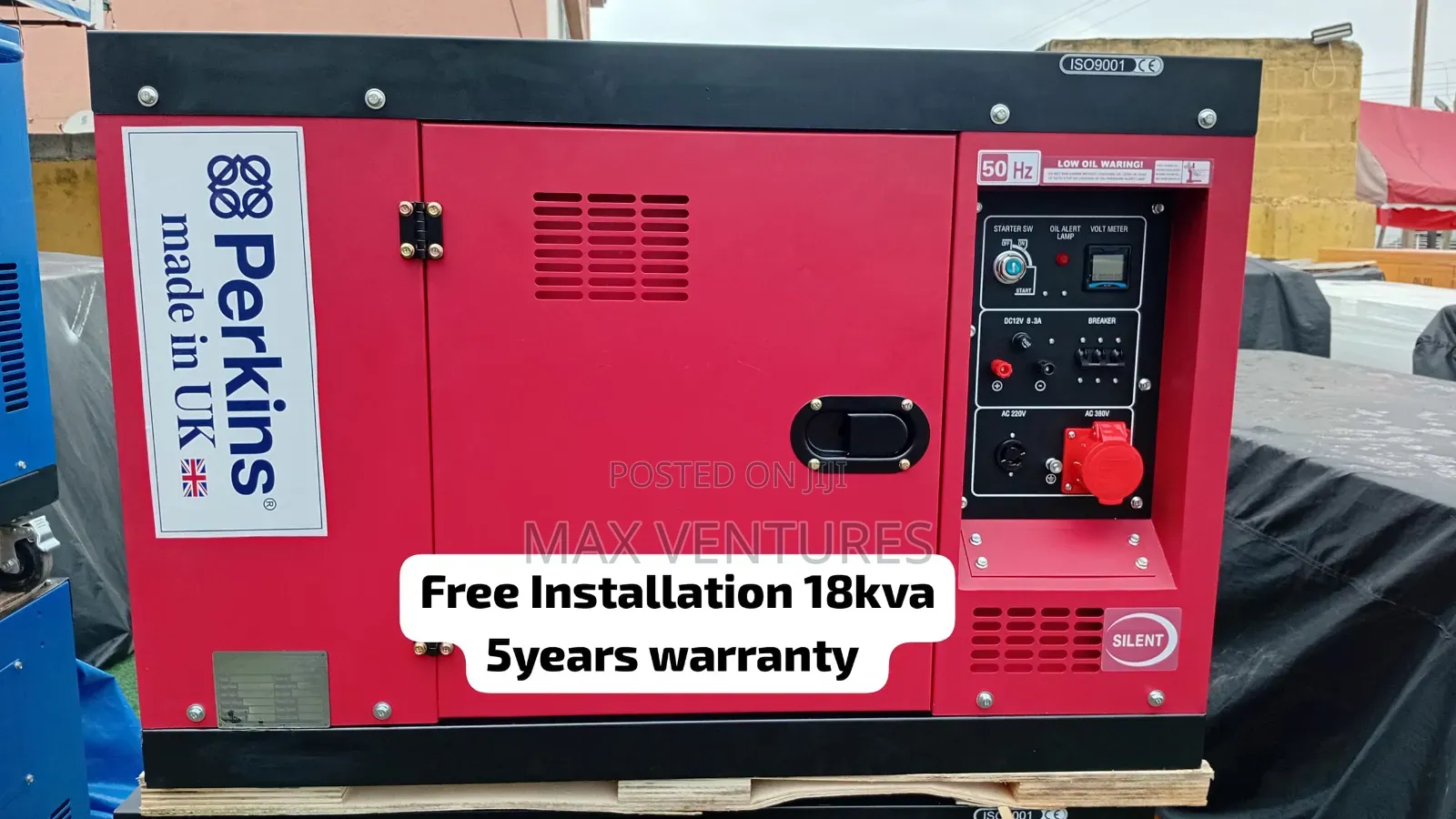 Perkins 18kva Diesel Generator – Powerful Fuel Efficient – Available