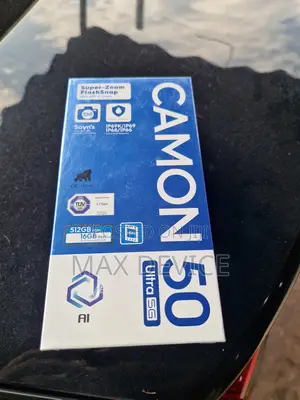 New Tecno Camon 50 Ultra 512 GB Black