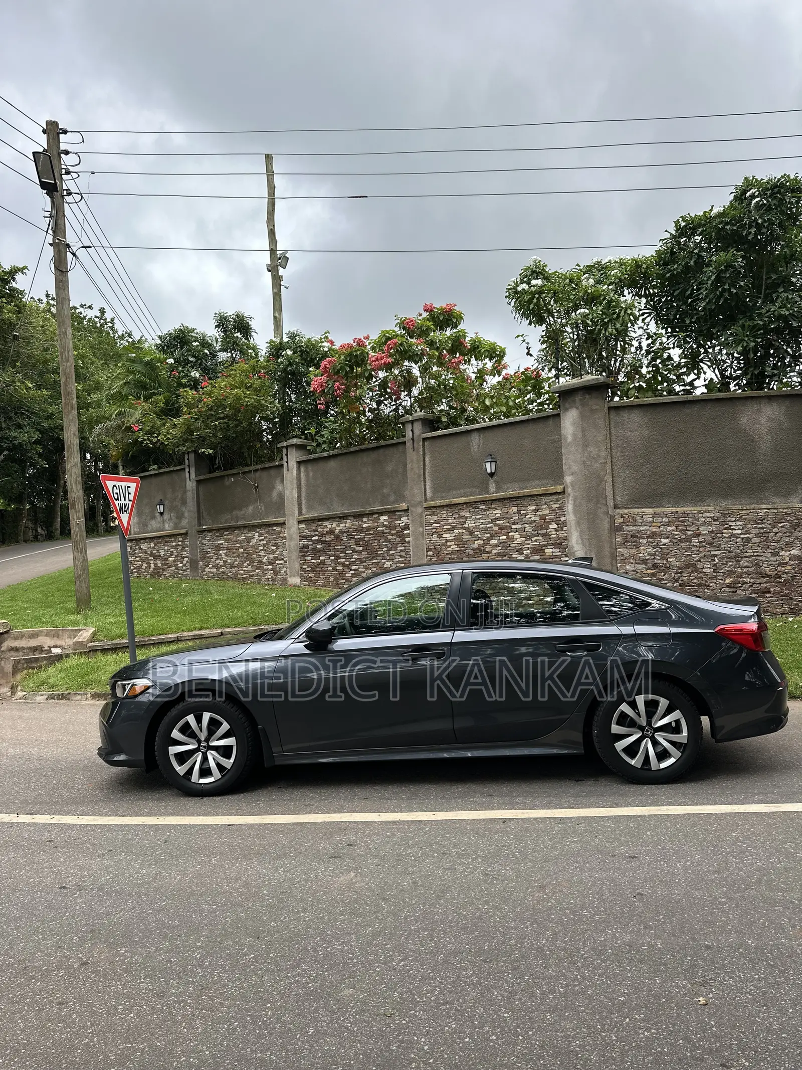 Honda Civic LX 2022 Gray