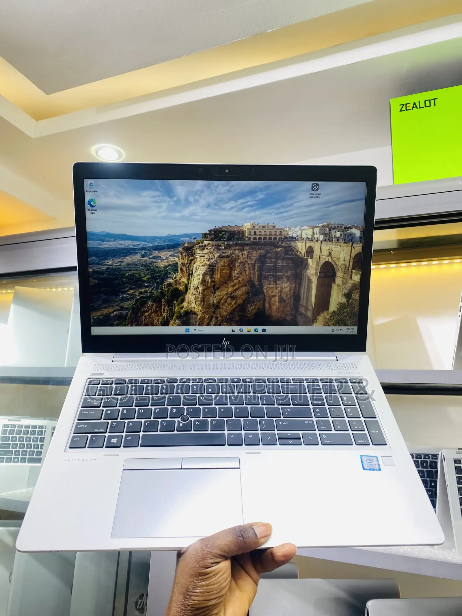 Laptop HP EliteBook 850 G6 8GB Intel Core i7 SSD 256GB