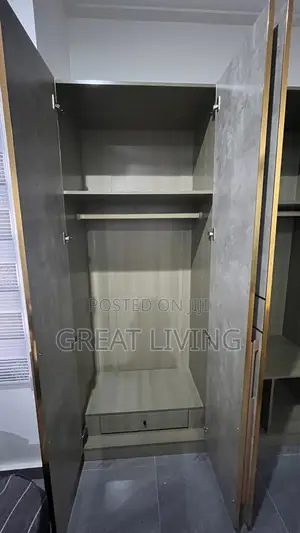 Modern 4-Door Luxury Wardrobe With Drawer –