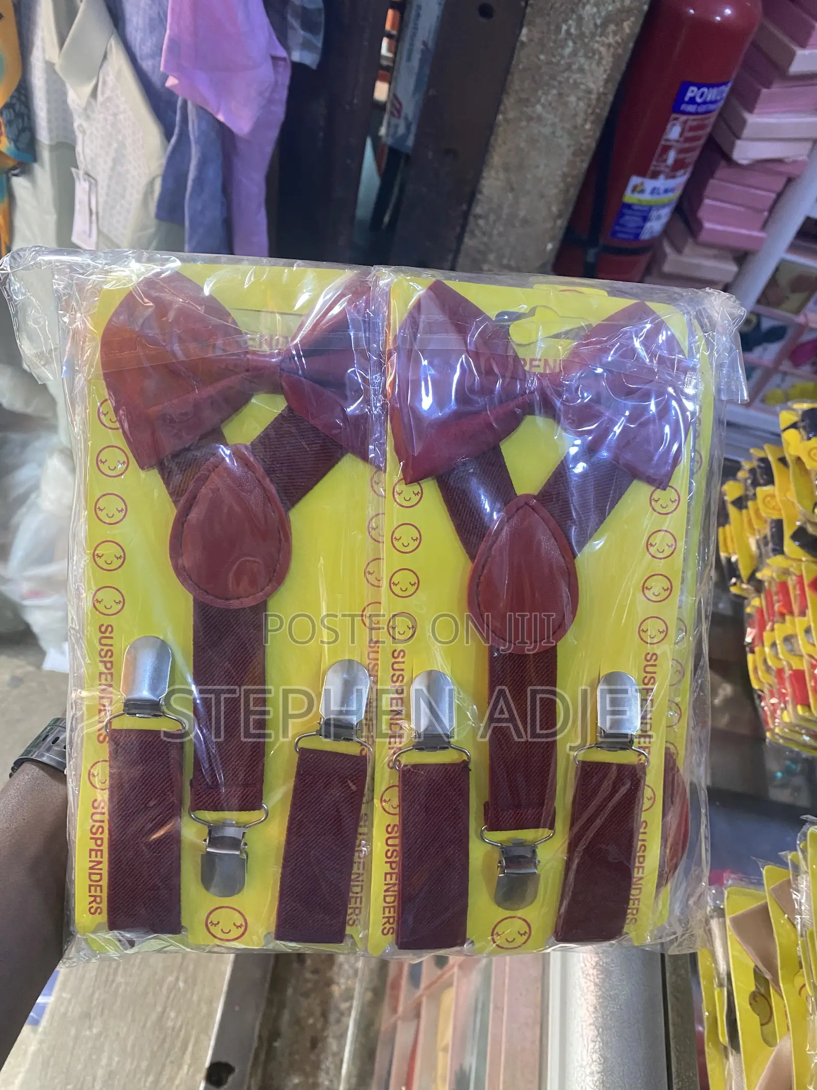 Boys and Girls Suspender and Bow Tie
