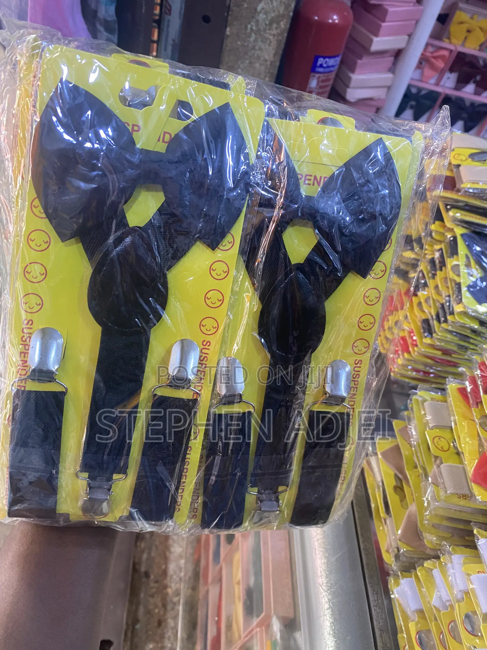 Boys and Girls Suspender and Bow Tie
