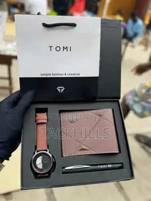 Men Watch Gift Set