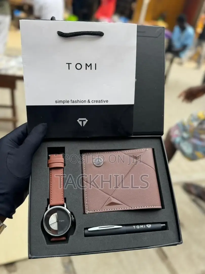 Men Watch Gift Set