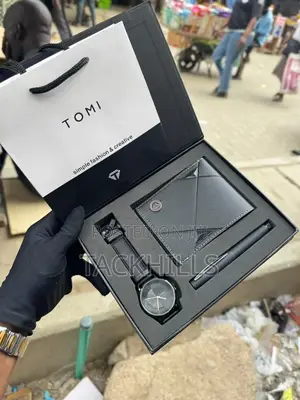 Men Watch Gift Set