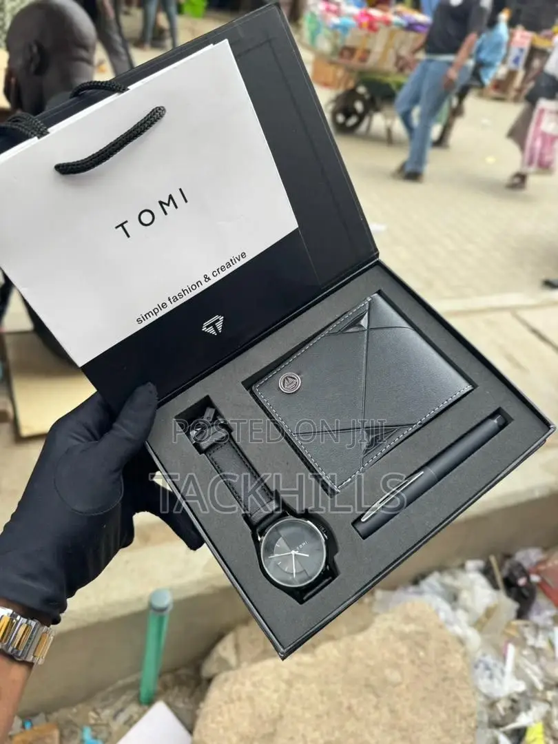 Men Watch Gift Set