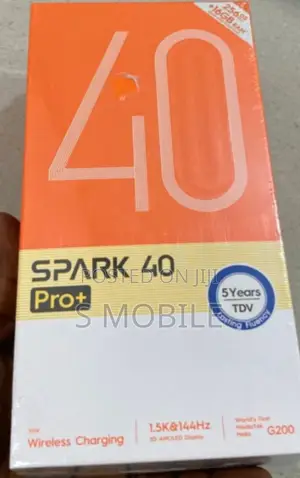 New Tecno Spark 40 Pro+ 256 GB Gray