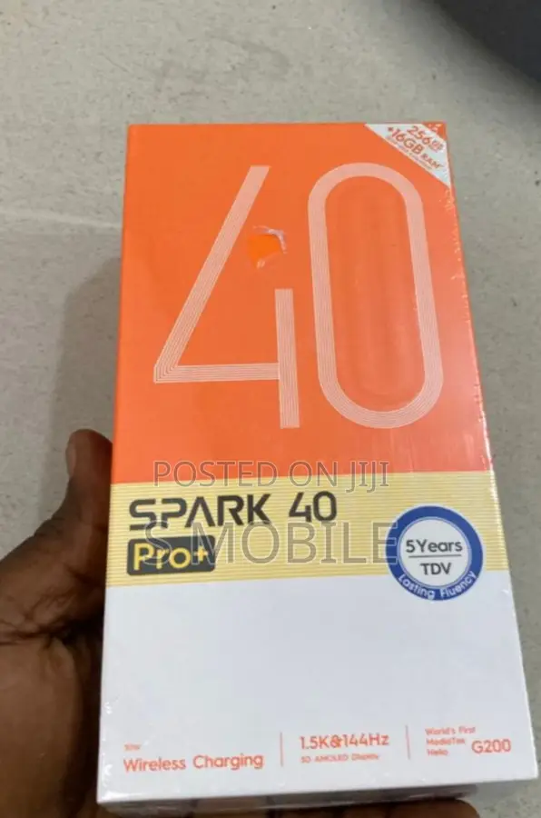 New Tecno Spark 40 Pro+ 256 GB Gray