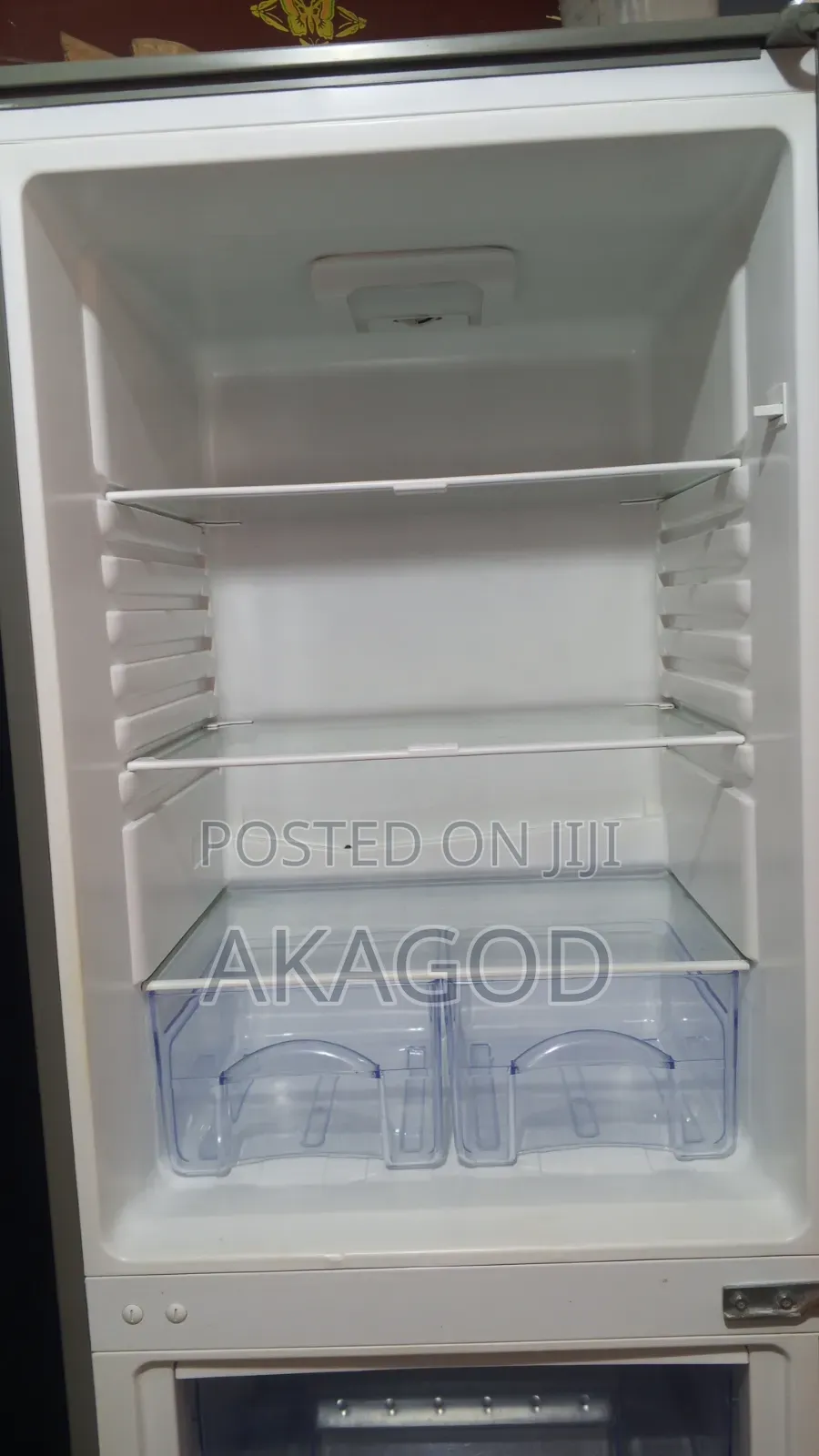 Pearl Double Door Fridge 246ltr Bottom Freezer.