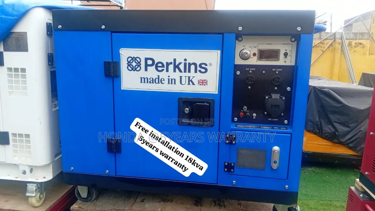 Heavy-Duty Perkins 18kva Generator – Fuel Efficient 18kva