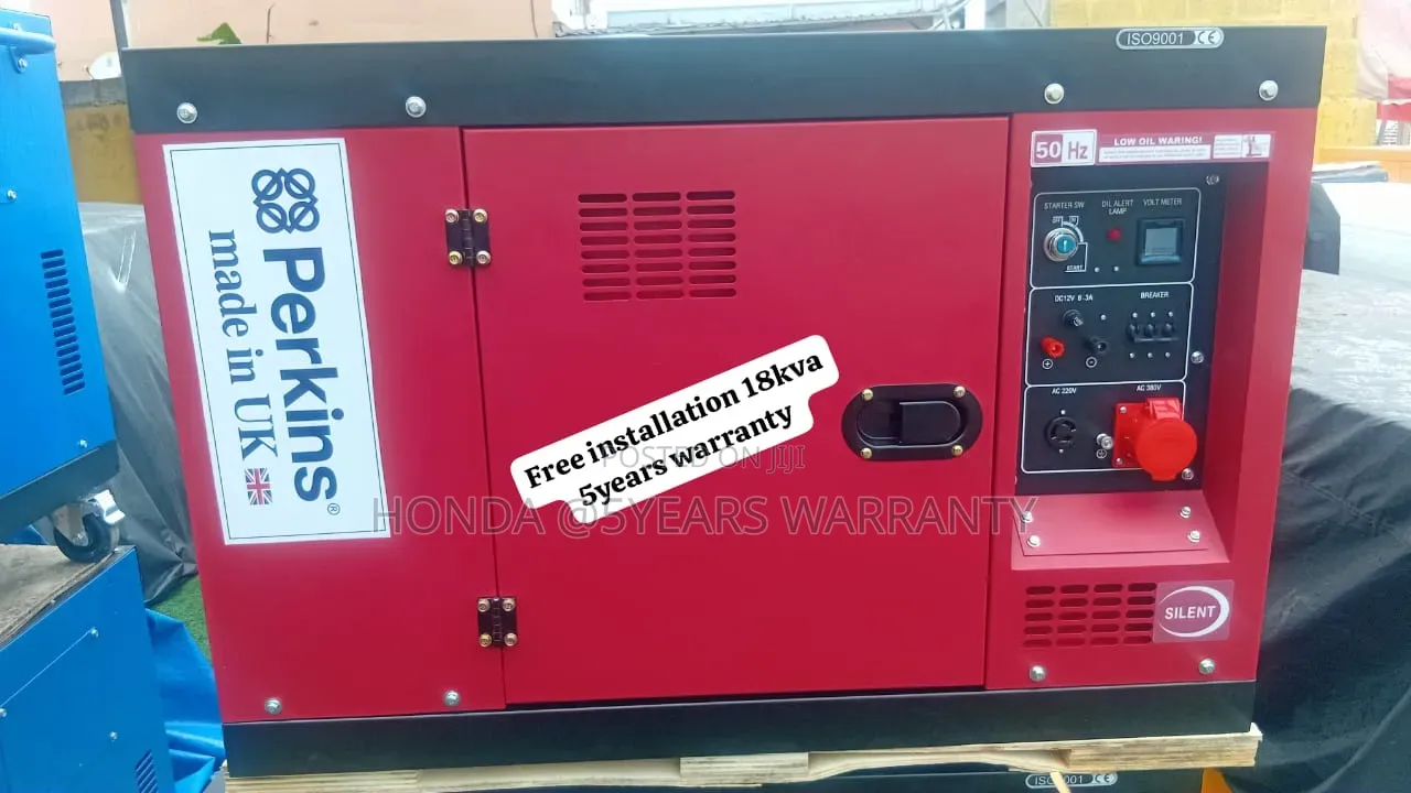 Heavy-Duty Perkins 18kva Generator – Fuel Efficient 18kva