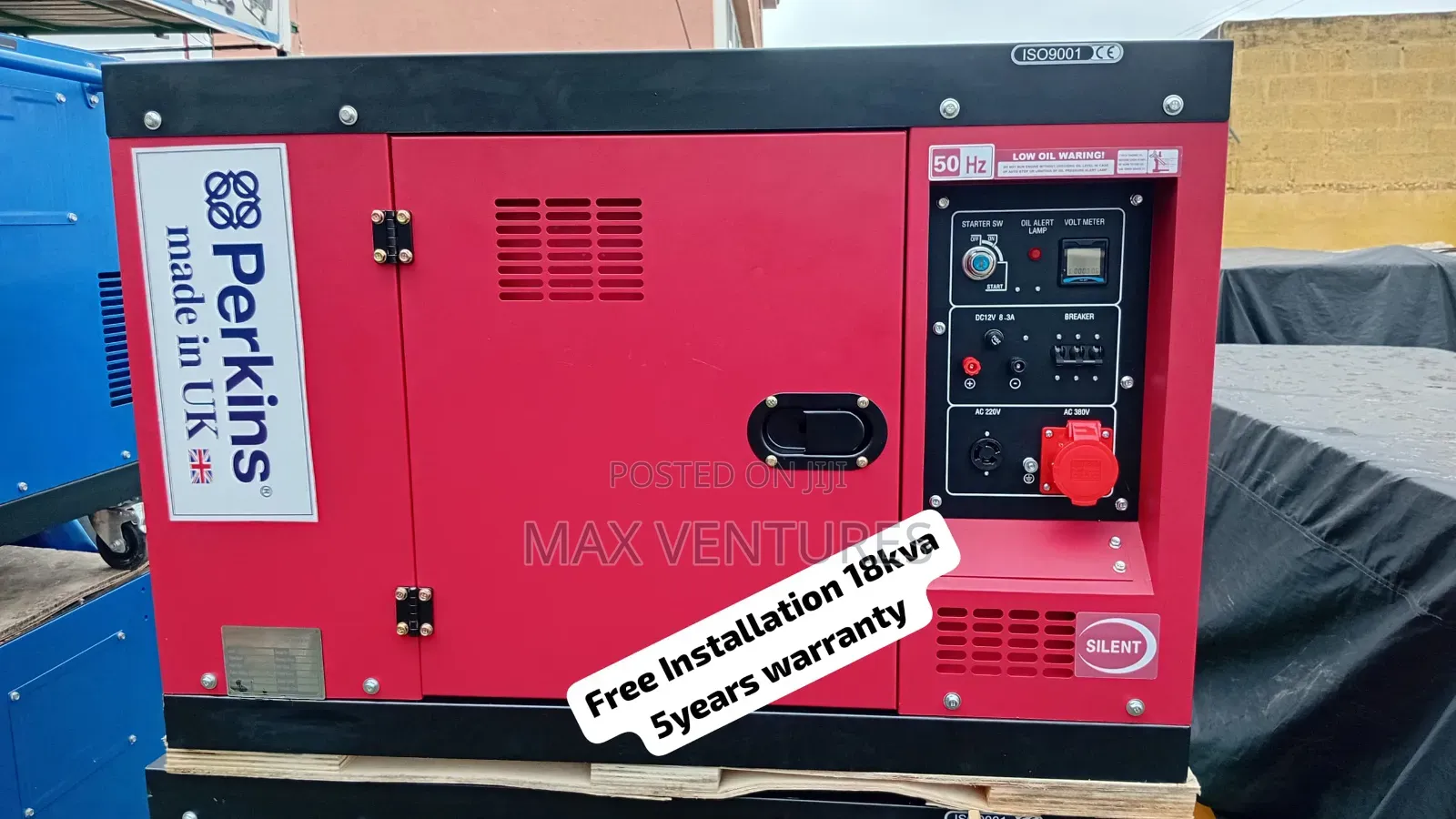 Perkins 18kva Diesel Generator – Low Fuel Consumption 18kva