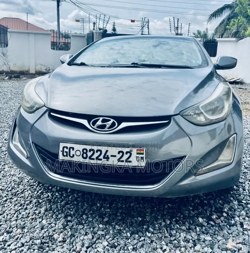 Hyundai Elantra Limited 4dr Sedan (1.8L 4cyl 6A) 2014 Gray