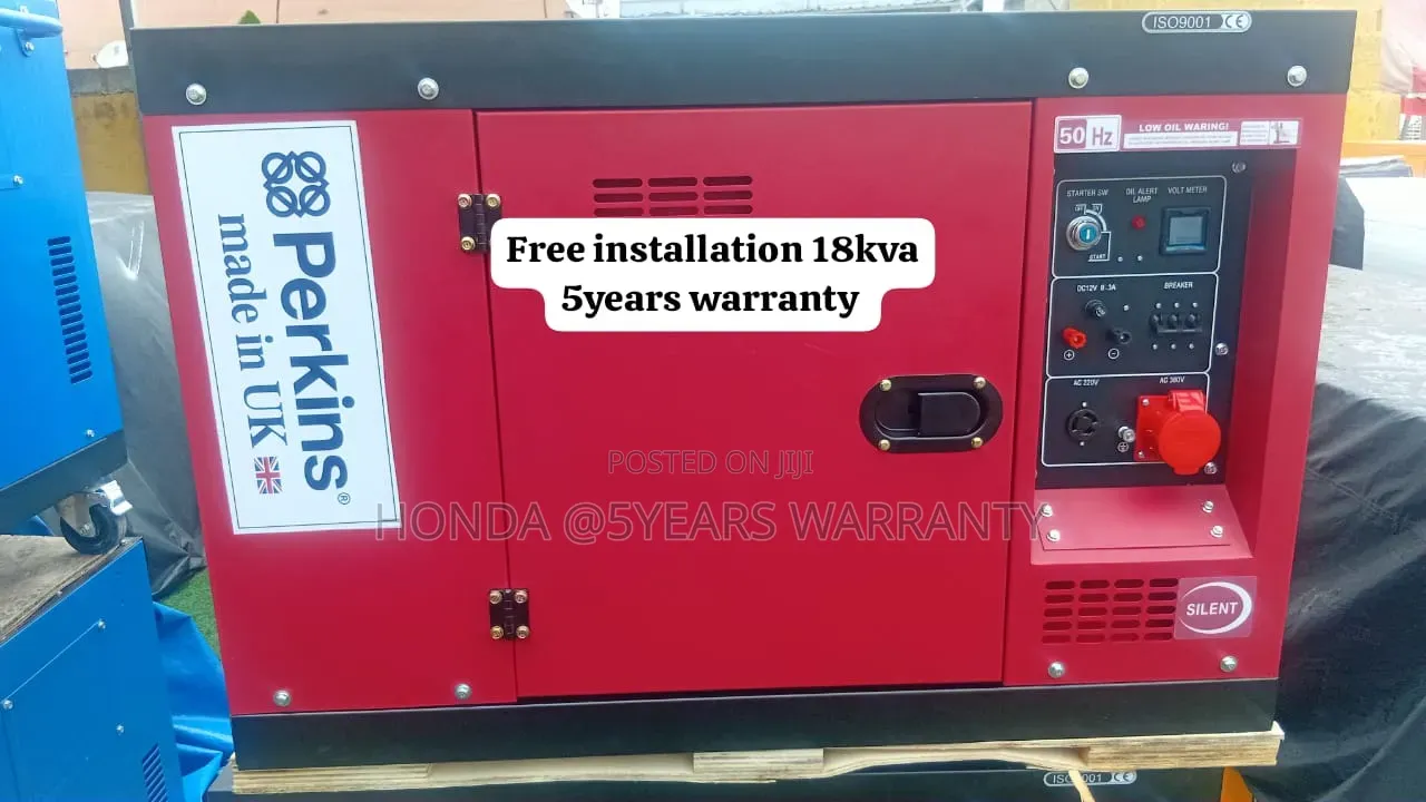 Invest in Quality Power – Perkins 18kva Diesel Generator 18kva