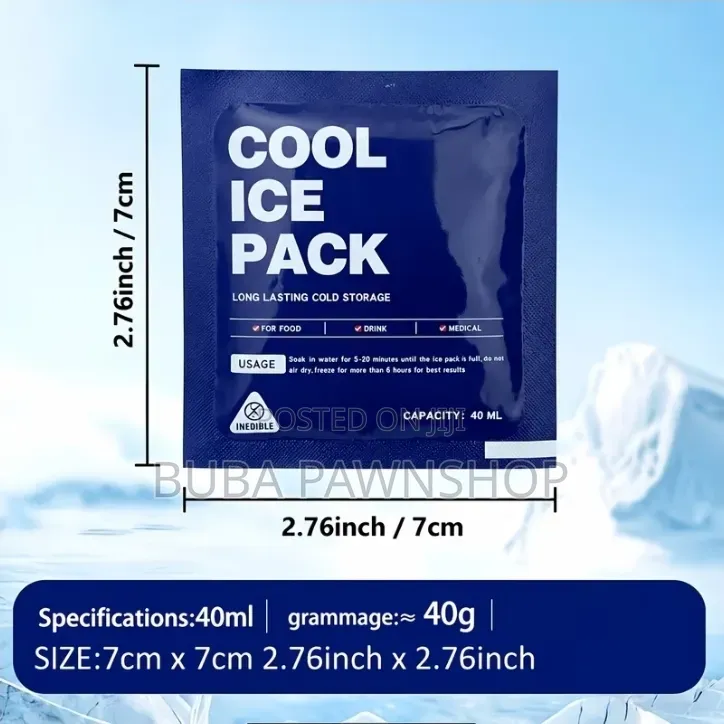 10pcs Reusable Mini Ice Packs, Suitable for Cooling
