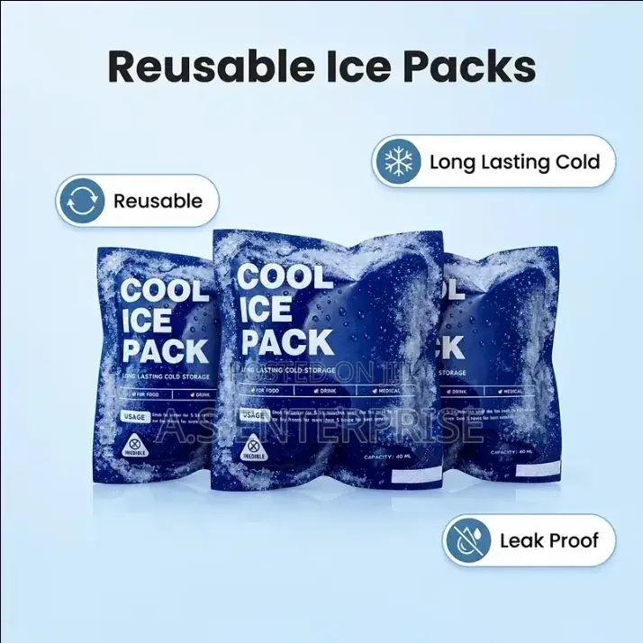 10pcs Reusable Mini Ice Packs, Suitable for Cooling