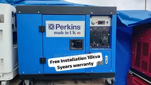 Powerful Perkins 18kva Diesel Generator – Ready to Work 18kva