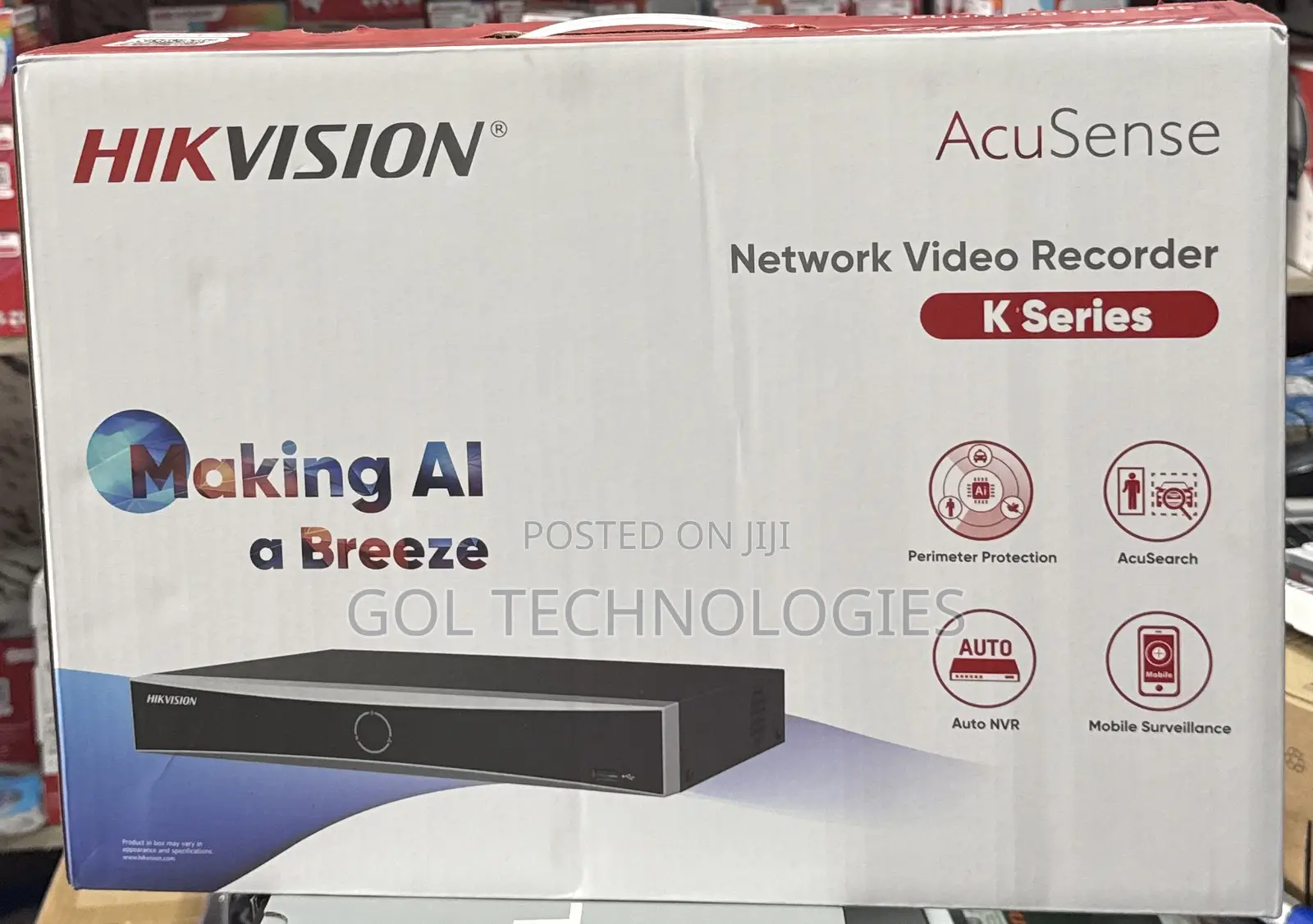 Hikvision Acusense Network Video Recorder Ds-7616nxi-(E)