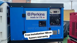 Heavy-Duty Perkins 18kva Generator – Long-Lasting Performance