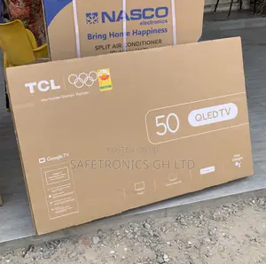 Unique Best TCL 50′′ Qled Smart Google Tv 50c645