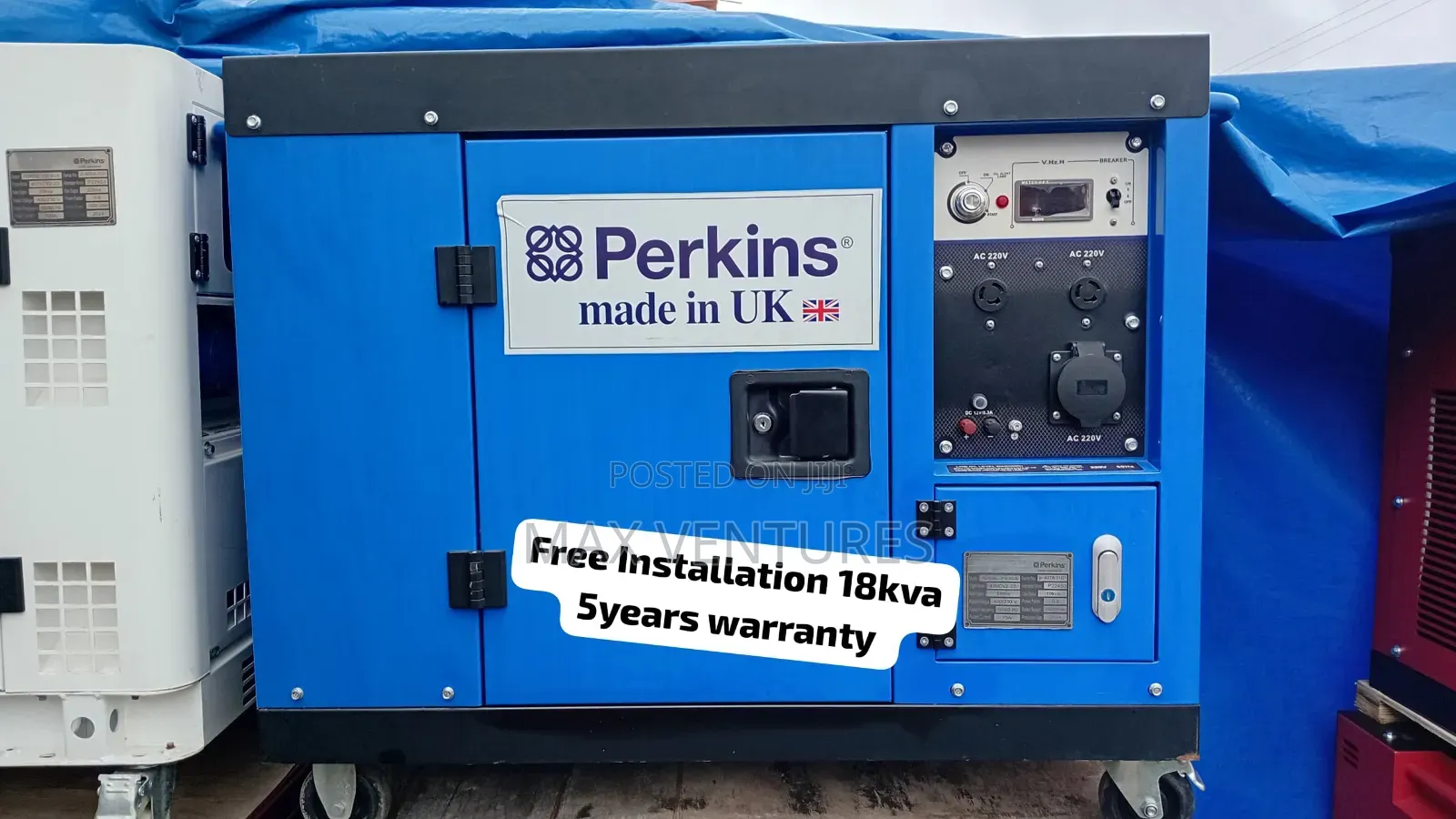 Perkins 18kva Diesel Generator – Rugged Reliable 18kva