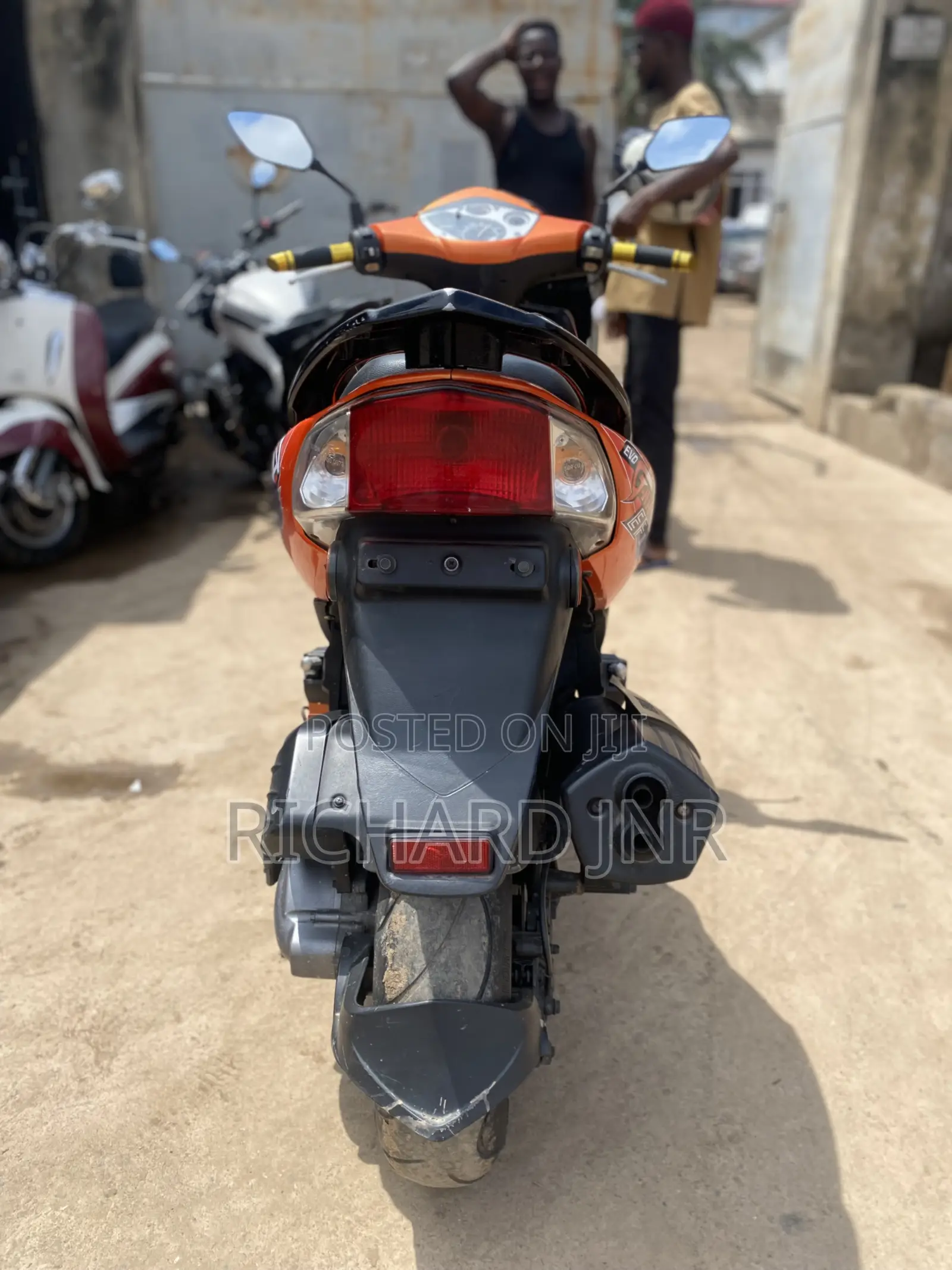 Motorcycle 2004 Orange