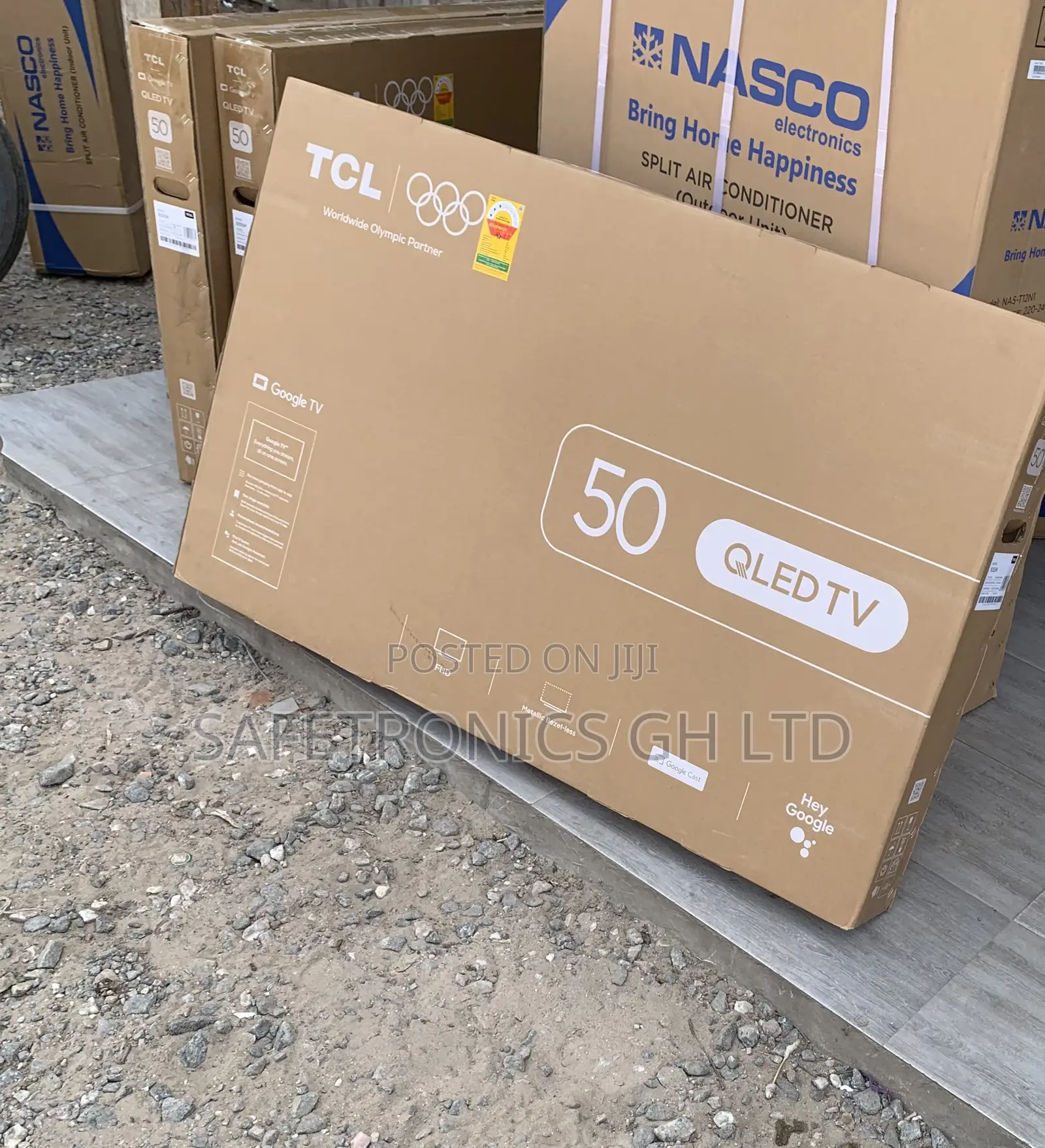 Best Exclusive TCL 50′′ Qled Smart Google Tv 50c645