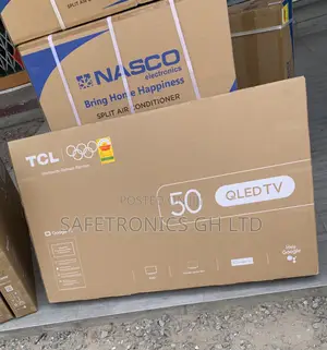 Super Best TCL 50′′ Qled Smart Google Tv 50c645