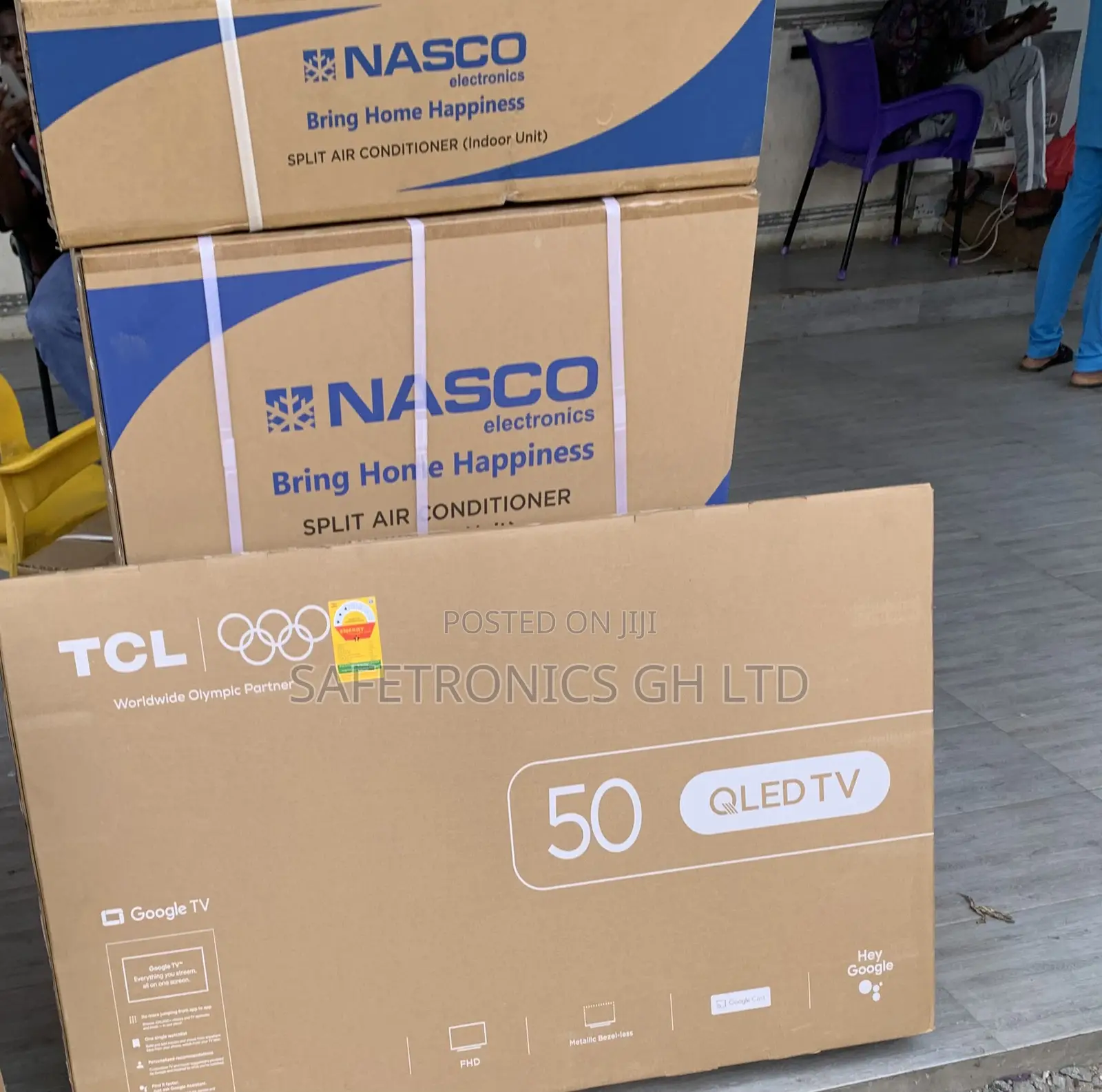 Super Best TCL 50′′ Qled Smart Google Tv 50c645