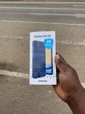 New Samsung Galaxy A25 128 GB Black
