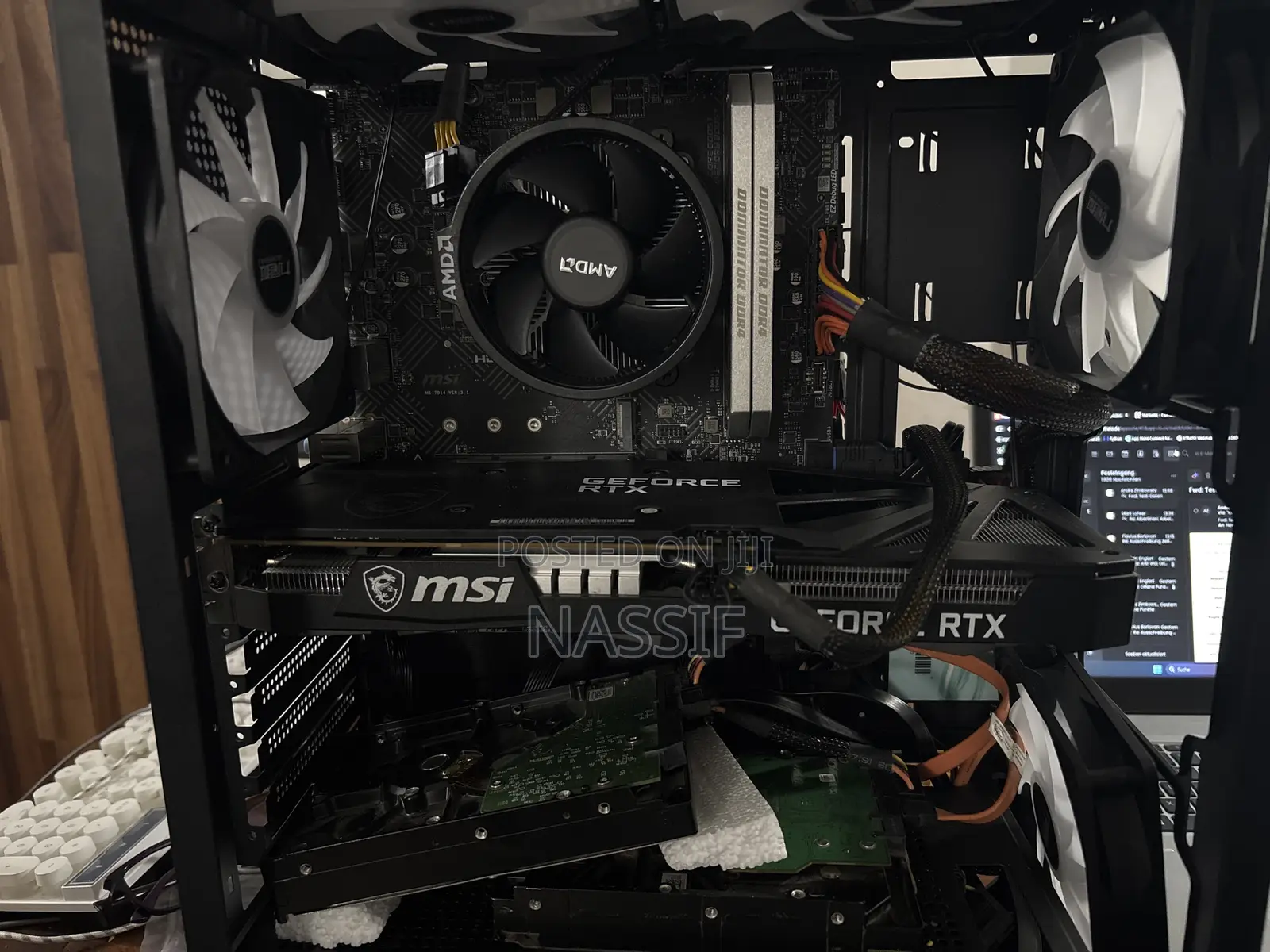 New Desktop Computer 8GB AMD Ryzen 5 HDD+SSD 3T