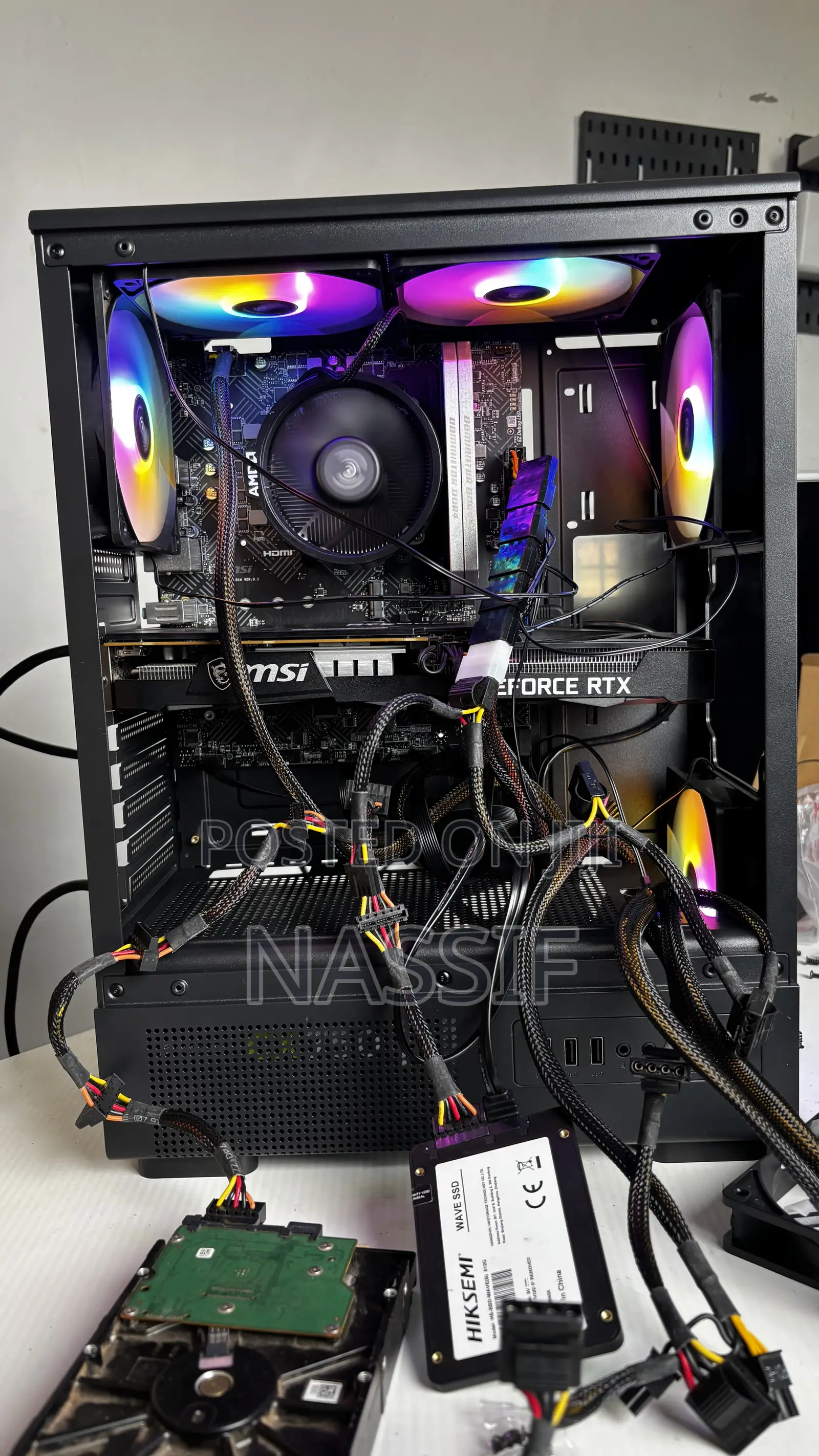 New Desktop Computer 8GB AMD Ryzen 5 HDD+SSD 3T