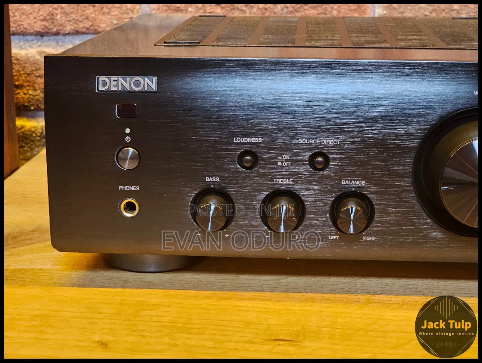 Powerful Denon Beautiful Precision Audio Advanced Integrated Amplifier