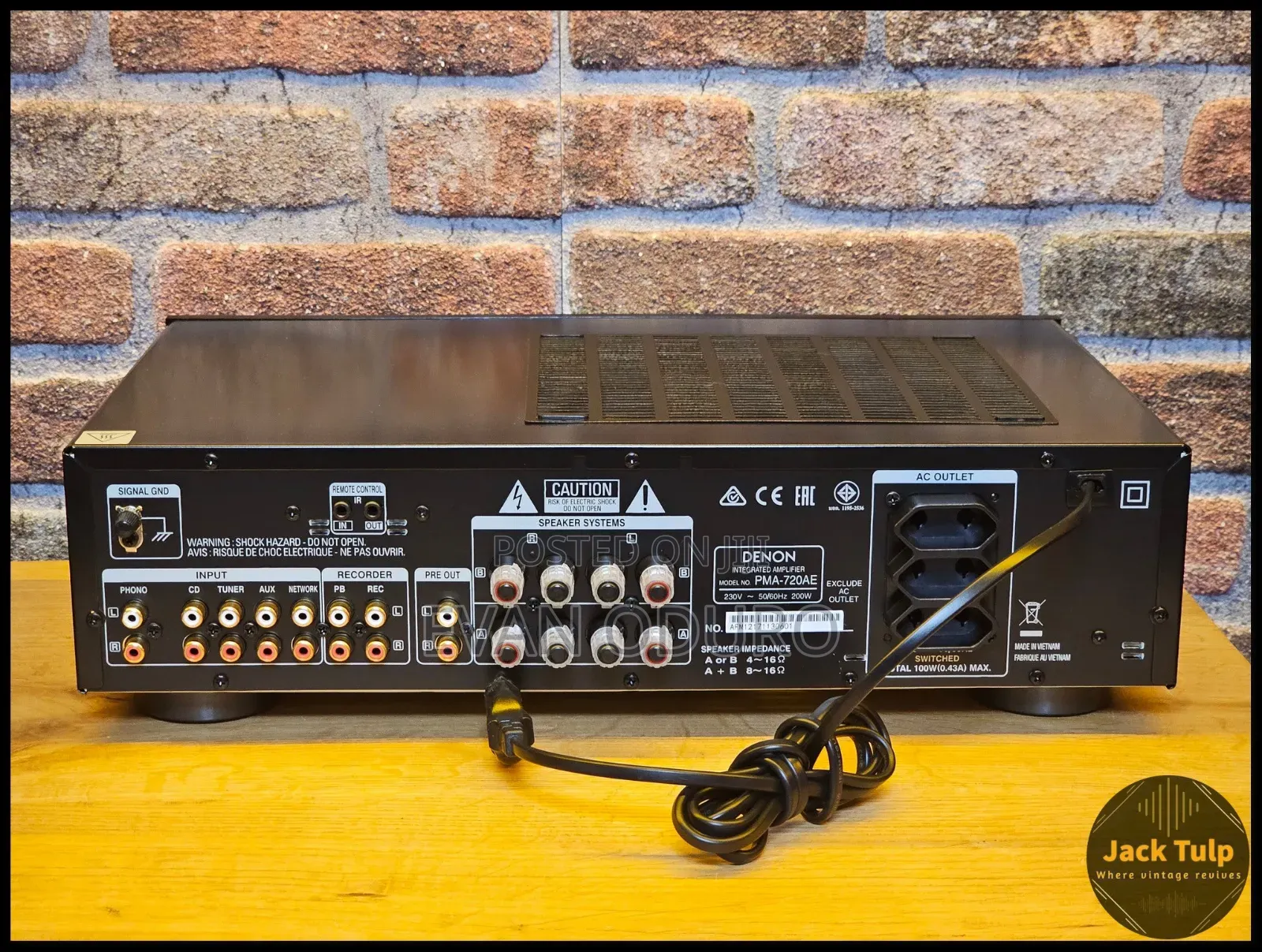 Powerful Denon Beautiful Precision Audio Advanced Integrated Amplifier