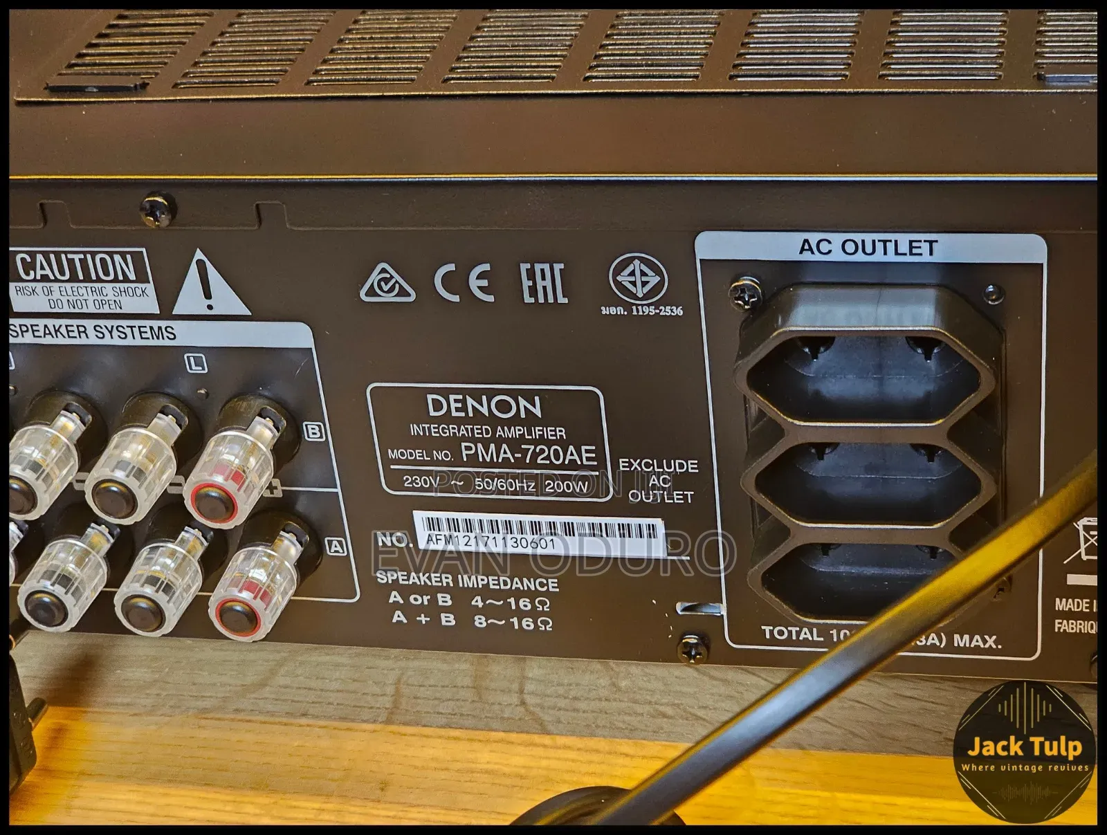 Powerful Denon Beautiful Precision Audio Advanced Integrated Amplifier