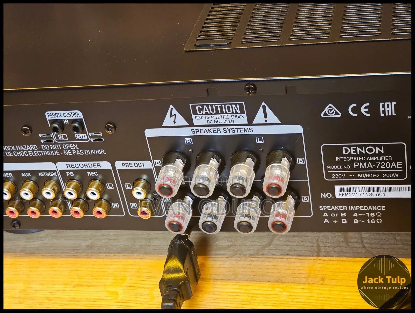 Powerful Denon Beautiful Precision Audio Advanced Integrated Amplifier