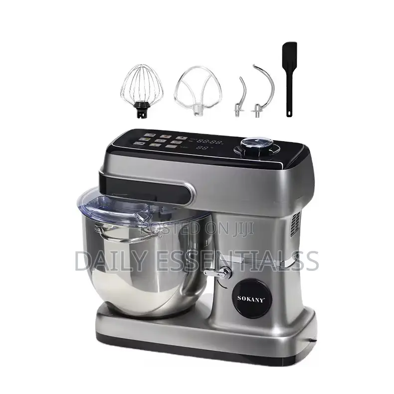 Sokany 12l Ultra-Power Stand Mixer – 2200w for Home Bakery