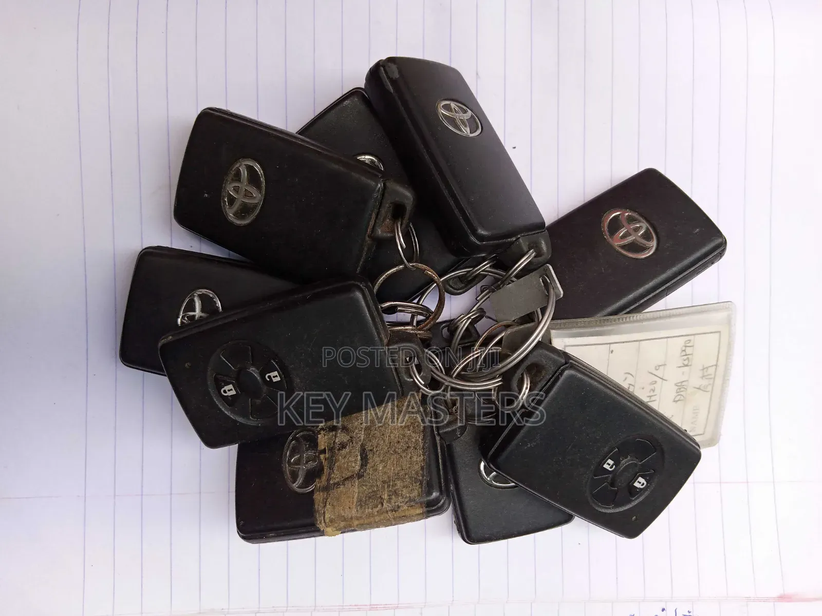 Toyota Vitz 2008+2010 Smart Key