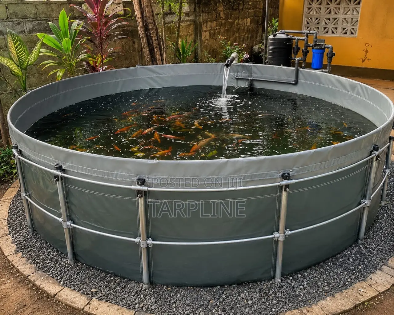 German Tarpaulin Fish Tanks